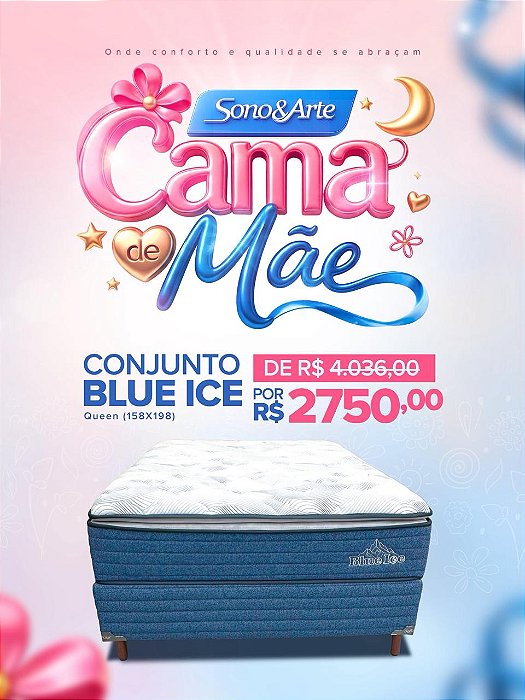Conjunto Box Blue Ice - SoftFlex