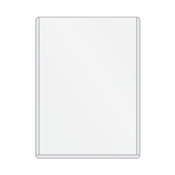 Toploader com película protetora 3x4 (35pt) Nacional Cards