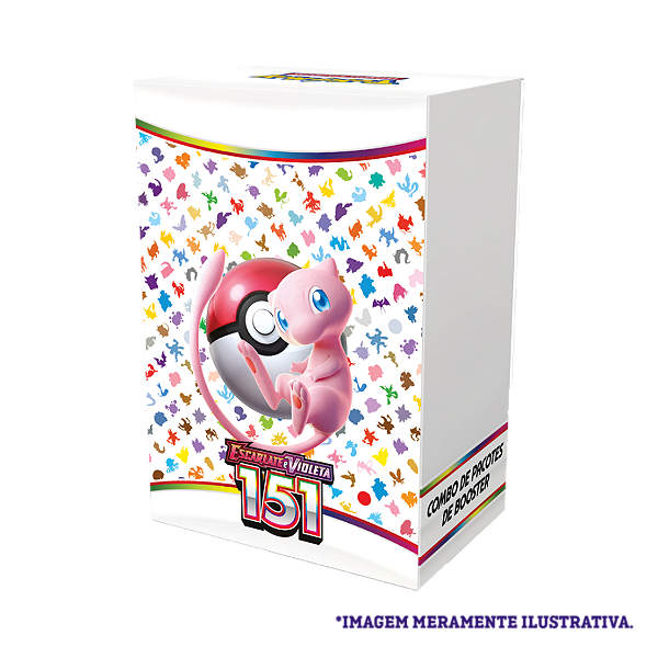 Pokémon 3.5 Scarlet & Violet 151: Exposição de mini latas, mini box 151