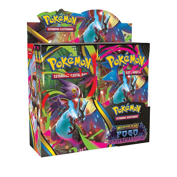 Pokémon Booster Box ME02 - Fogo Fantasmagórico