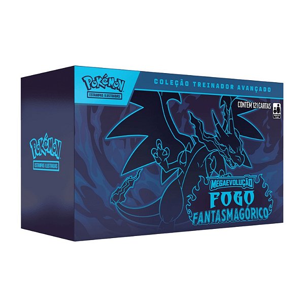 Pokémon Box Treinador Avançado ME02 - Fogo Fantasmagórico