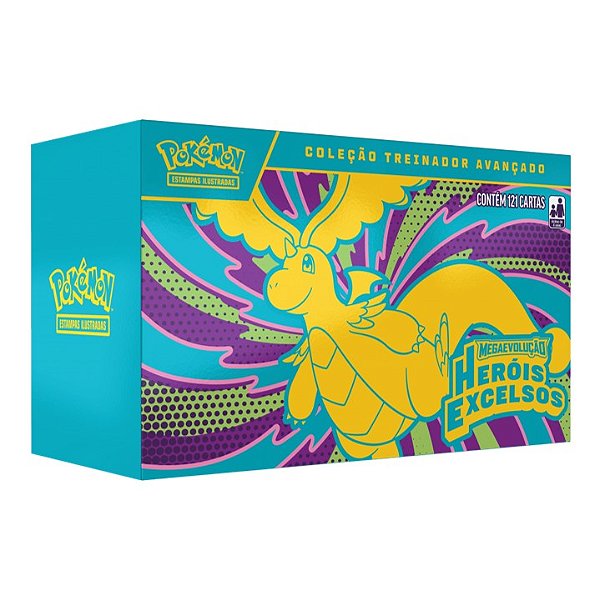Pokémon Box Treinador Avançado ME2.5 - Heróis Excelsos