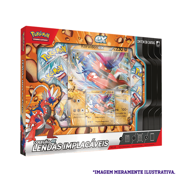 Pokémon Box Lendas Implacáveis - Koraidon ex
