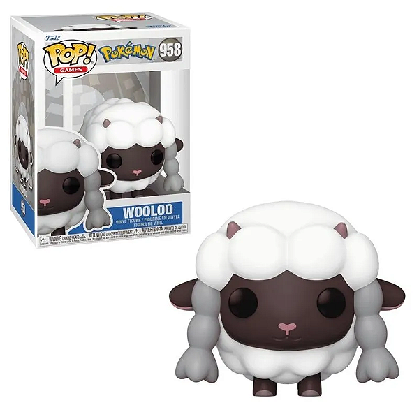 Boneco Funko Pop! Pokémon - Wooloo