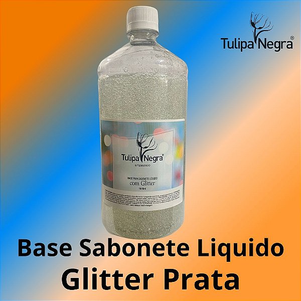 Base P/ Fab. de Sabonete Liq. Gel c/ Gliter Prata