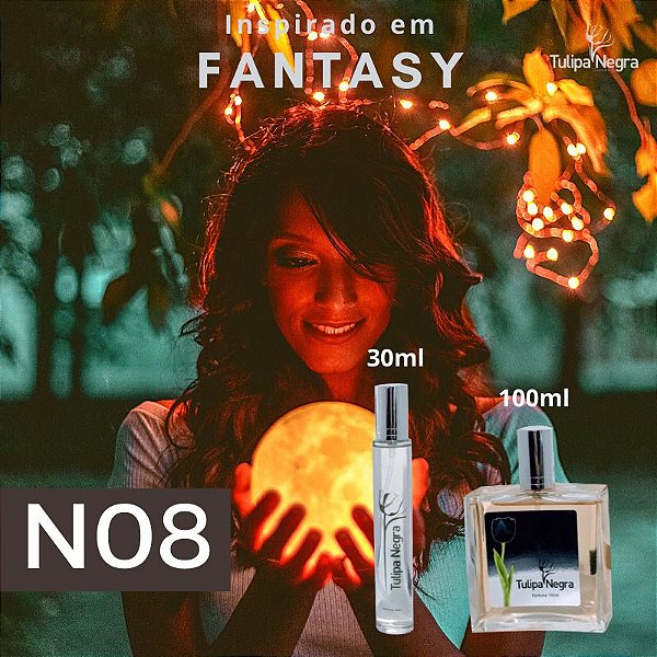 Perfume Tulipa Negra N 08 - Fantasy