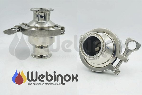 Válvula Retenção Triclamp OD