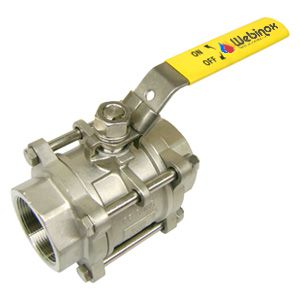 Válvula Esfera Tri-Partida Rosca BSP