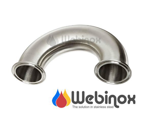 Curva 180G Triclamp Inox OD