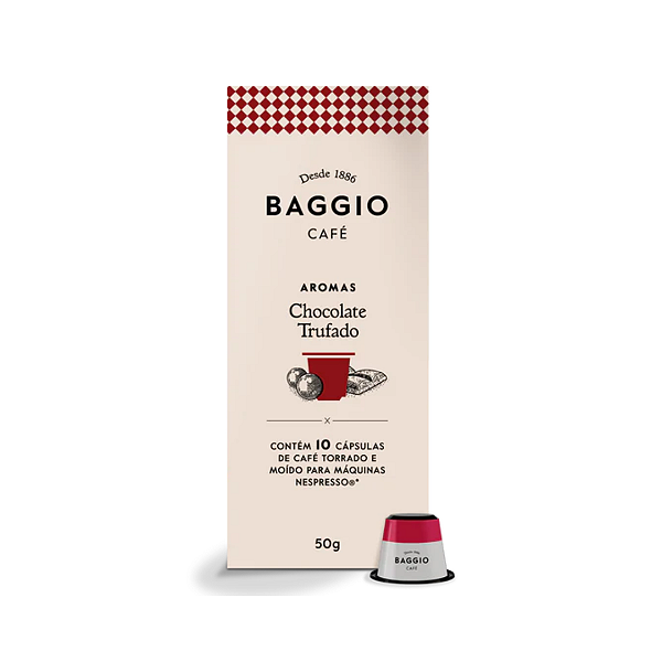 Baggio Café Chocolate Trufado para Nespresso C/10