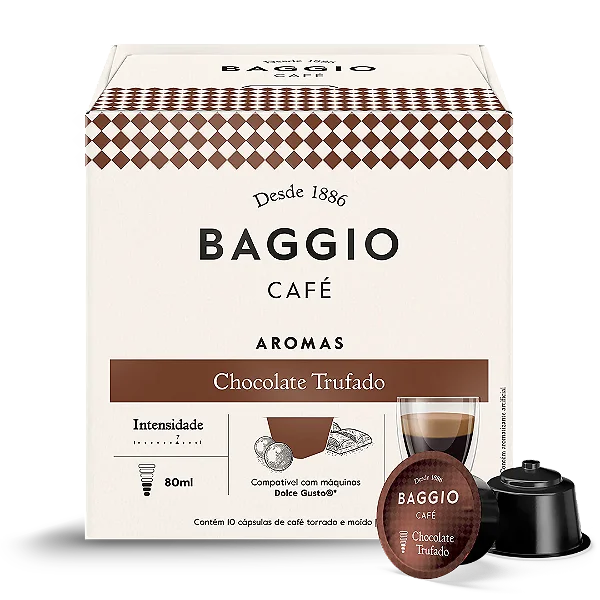 Baggio Café Chocolate Trufado para Dolce Gusto