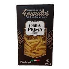 OBRA PRIMA GOURMET 4 MINUTO PENNE RIGATE 500GR