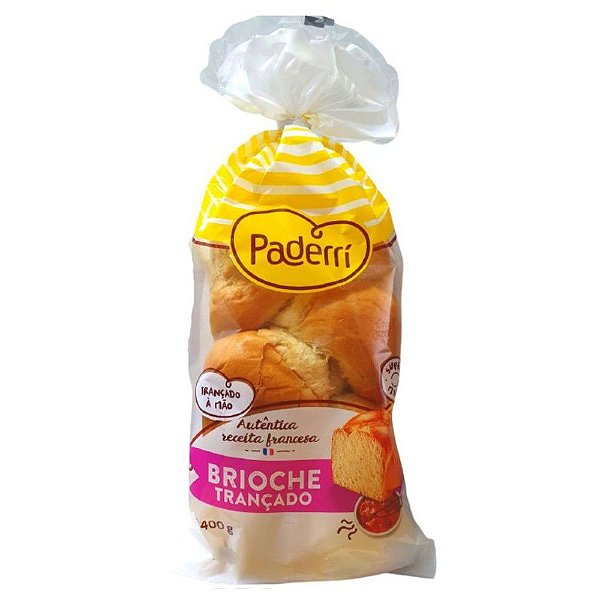 PAO BRIOCHE TRANÇADO PADERRI PT