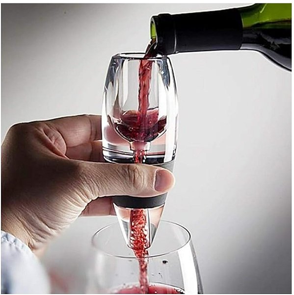 AERADOR VINHO ACRILICO E SILICONE