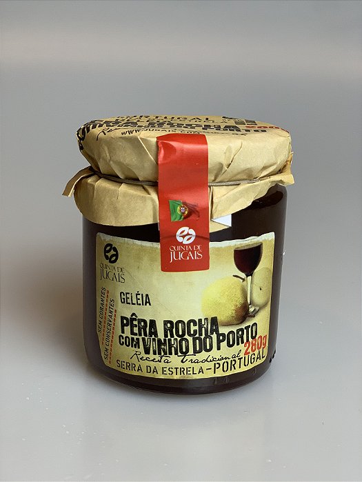 Geléia de Pêra-Rocha c/Vinho do Porto 280gr