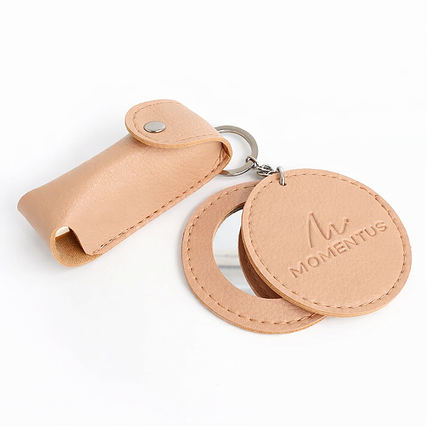 Linha Femme | Porta Batom com Espelho Integrado - Nude