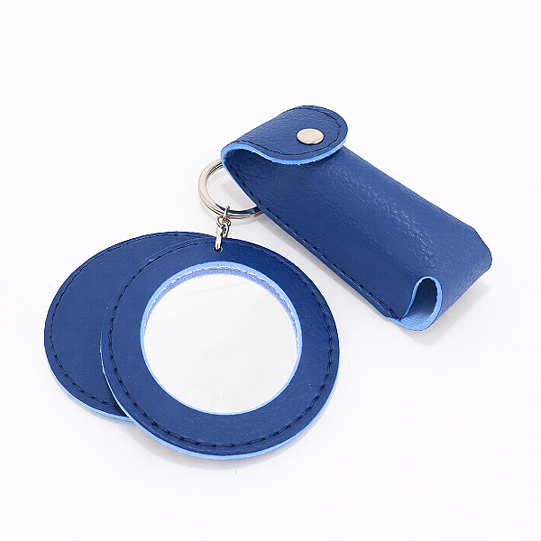 Linha Femme | Porta Batom com Espelho Integrado - Azul