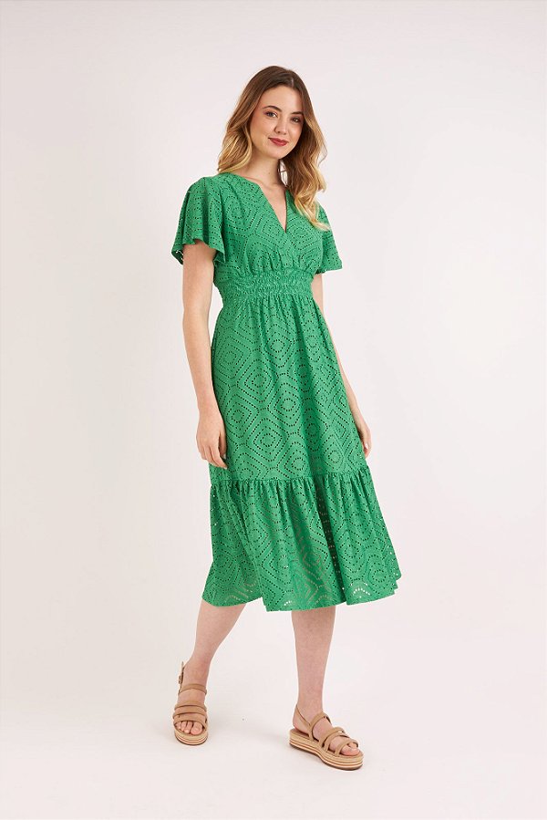 Vestido Mila verde