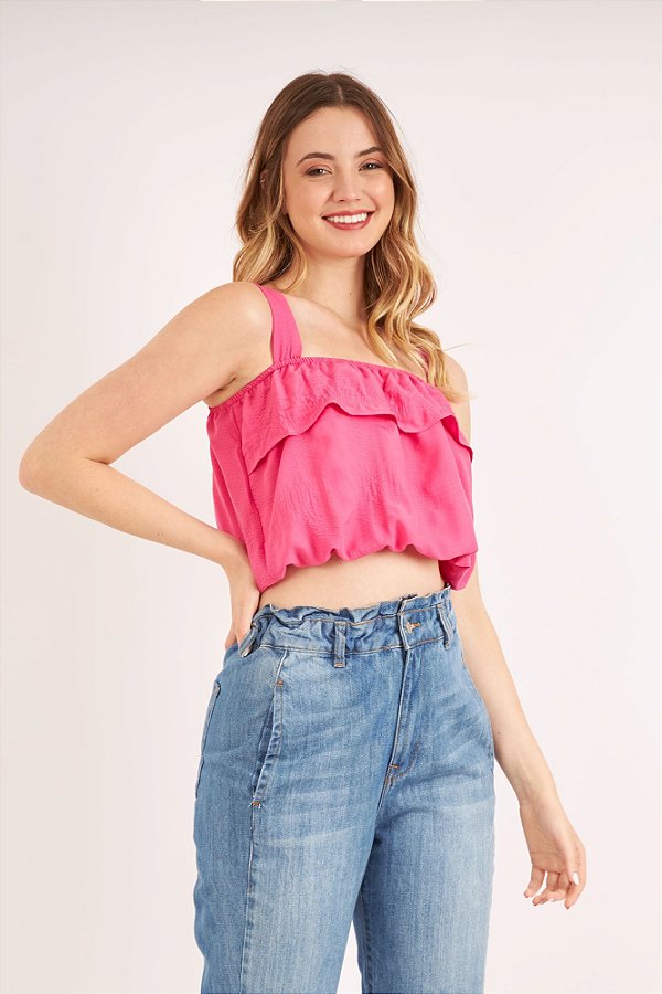 Cropped Therese Pink
