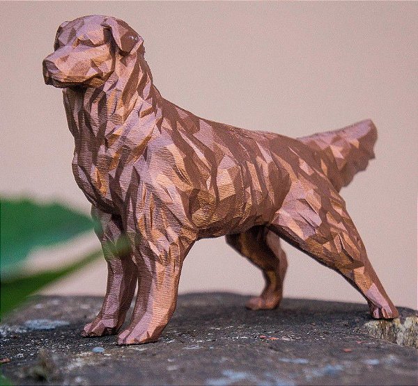 Miniatura Golden Retriever Cb3d Printing