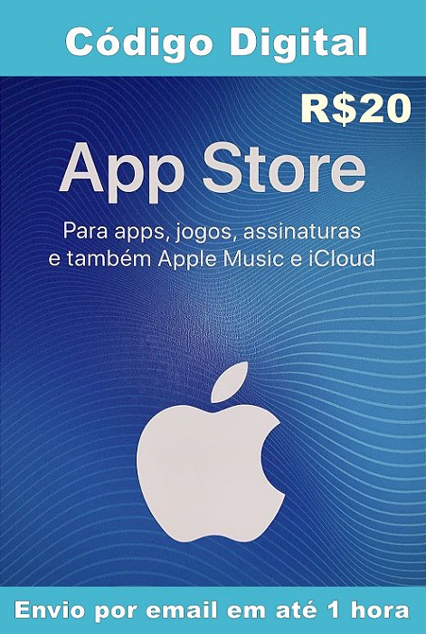 App Store R$20 - Apple BR