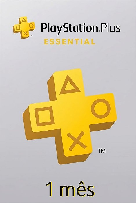 PlayStation Plus Essential – 1 Mês (PSN Gift Card)