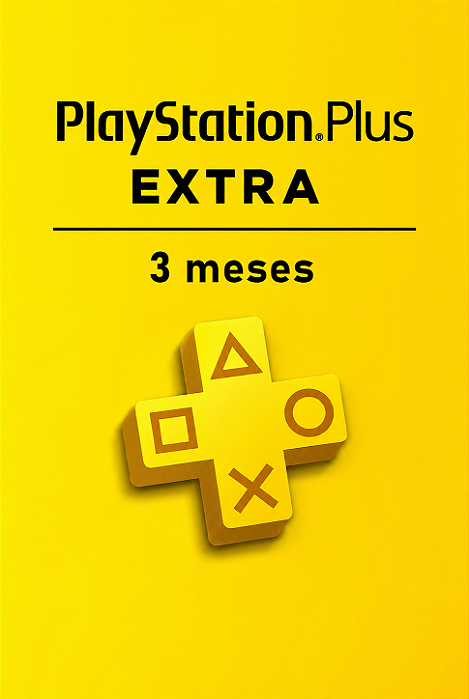 PlayStation Plus Extra – 3 Meses (PSN Gift Card)