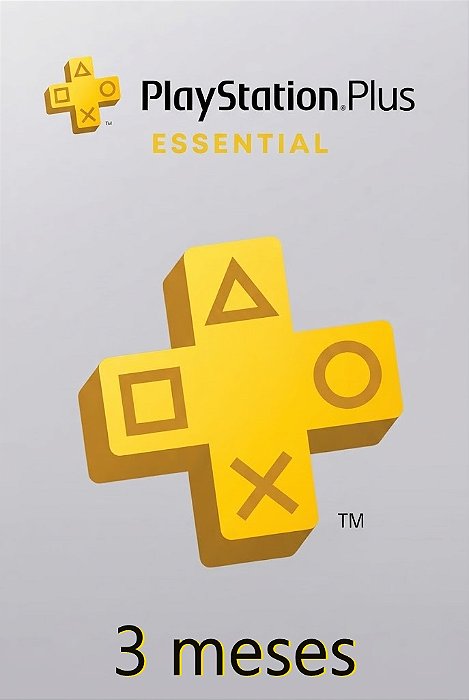 PlayStation Plus Essential – 3 Meses (PSN Gift Card)