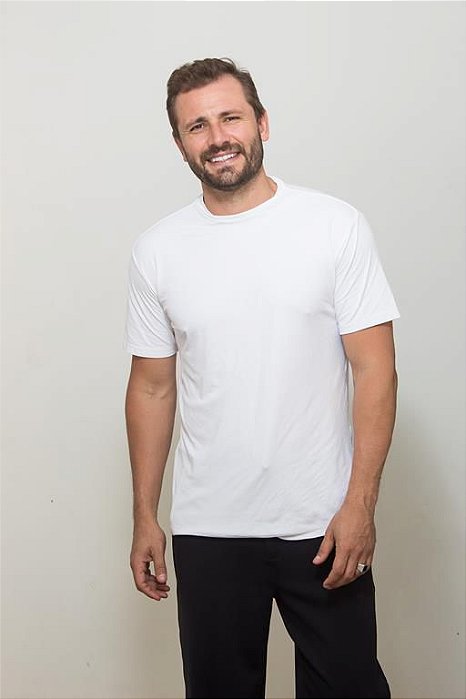 Camiseta Branca Masculina - Impar Oficial - Roupa Anti Suor, Anti Odor,  Antitranspirante, Antiviral, Tecnológica e Sustentável