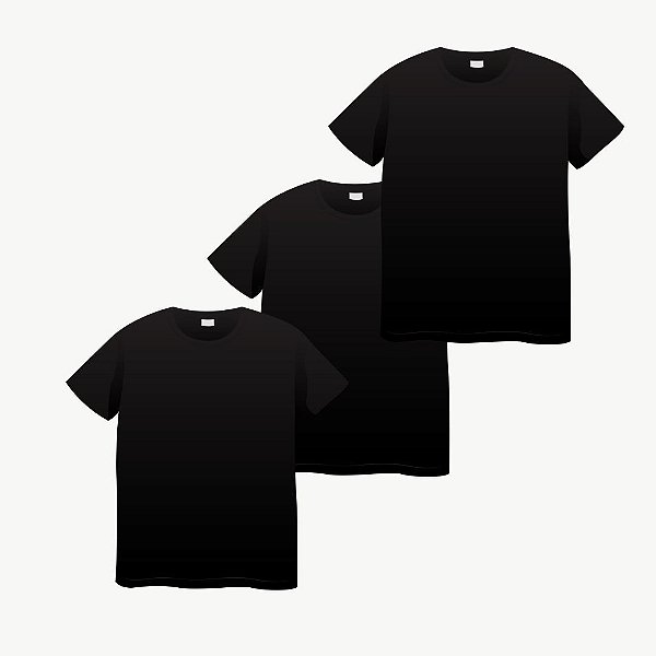 Kit de Camiseta Preta Masculina Tecnológica - Impar Oficial - Roupa Anti  Suor, Anti Odor, Antitranspirante, Antiviral, Tecnológica e Sustentável
