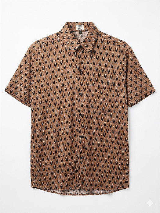 Camisa Arumã Manga Curta