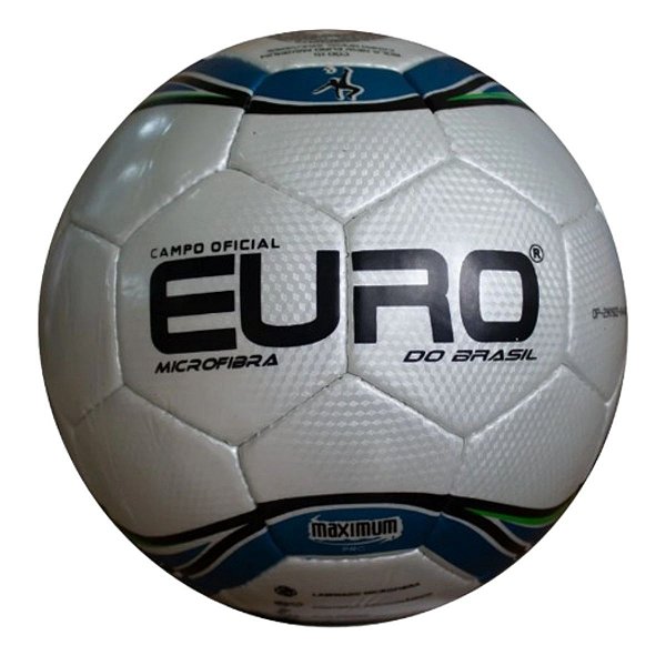 Bola Euro Futebol de Campo Maximum Microfibra