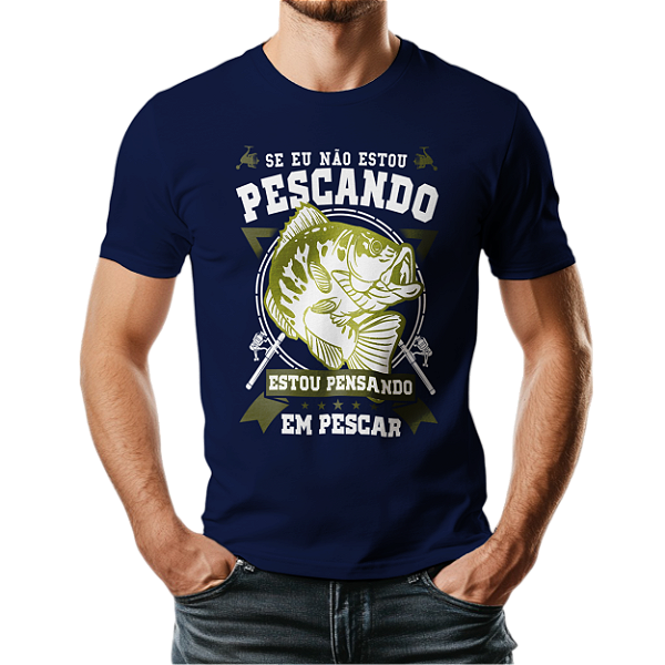 Camiseta Casual 100% Algodão