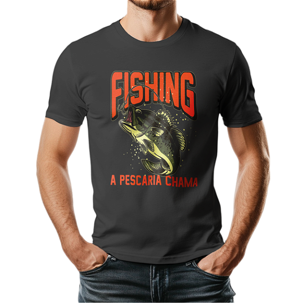 Camiseta Casual 100% Algodão