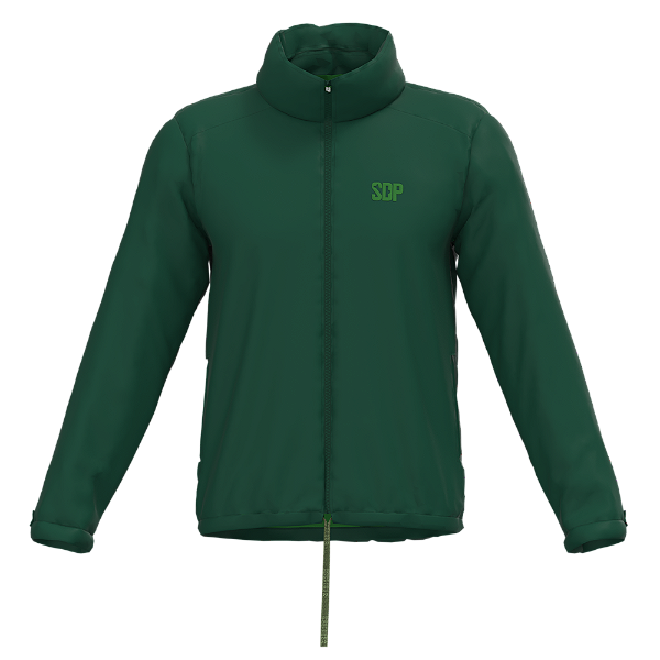 Jaqueta Forrada Sodpesca Com Capuz Verde