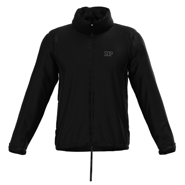 Jaqueta Forrada Sodpesca Com Capuz Preta