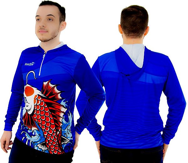 Camisa de Pesca Sódpesca 06 com Capuz
