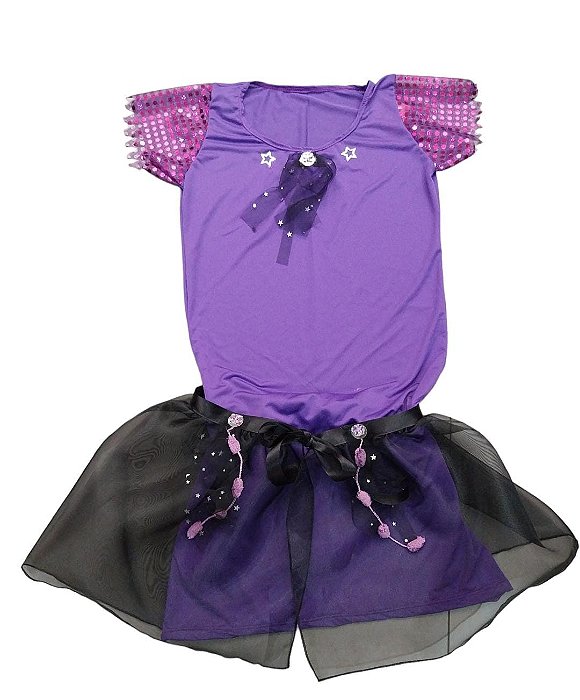 Fantasia vestido Bruxa juvenil