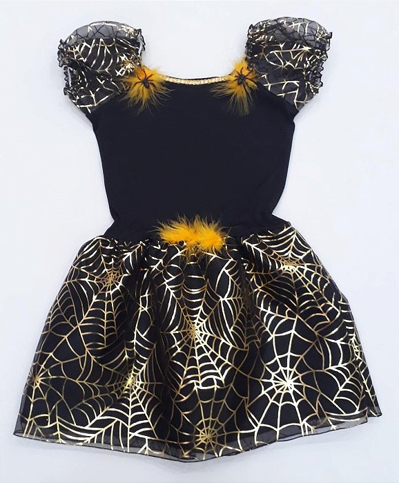 Fantasia vestido Viúva negra juvenil