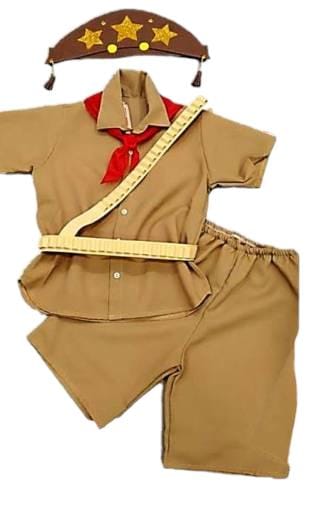 Fantasia conjunto Cangaceiro infantil com acessórios