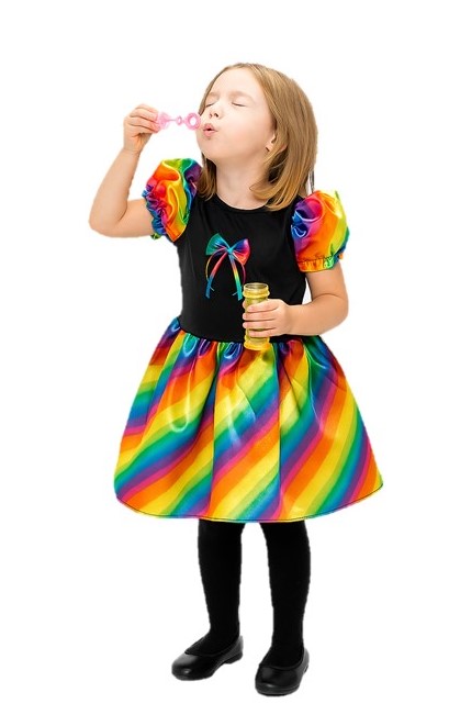 Fantasia vestido Bruxa collor infantil