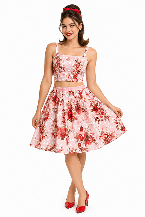 Fantasia conjunto Anos 60 adulto