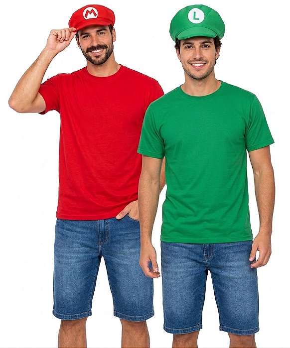 Kit fantasia Mario e Luigi adulto