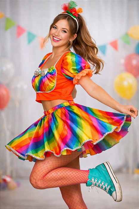 Fantasia Palhacinha adulto