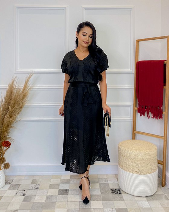 Vestido em tricô Maria