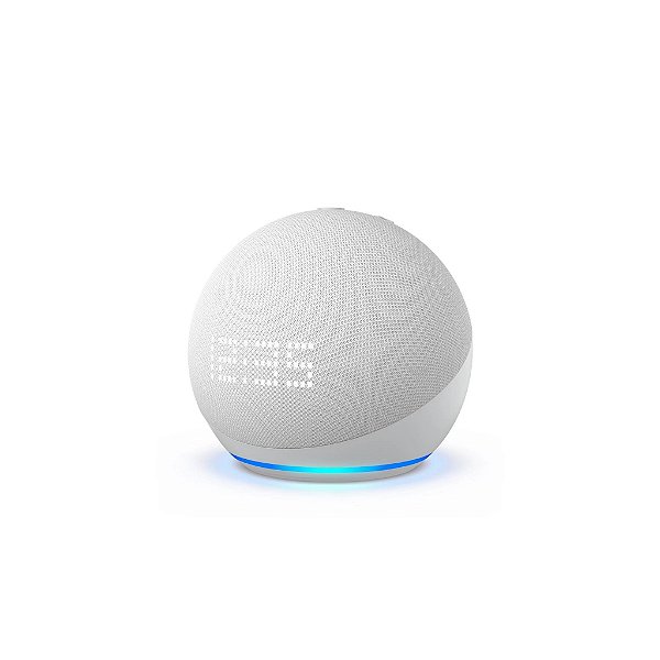 Caixa De Som  Echo Dot 5 Geração - Alexa - Relógio