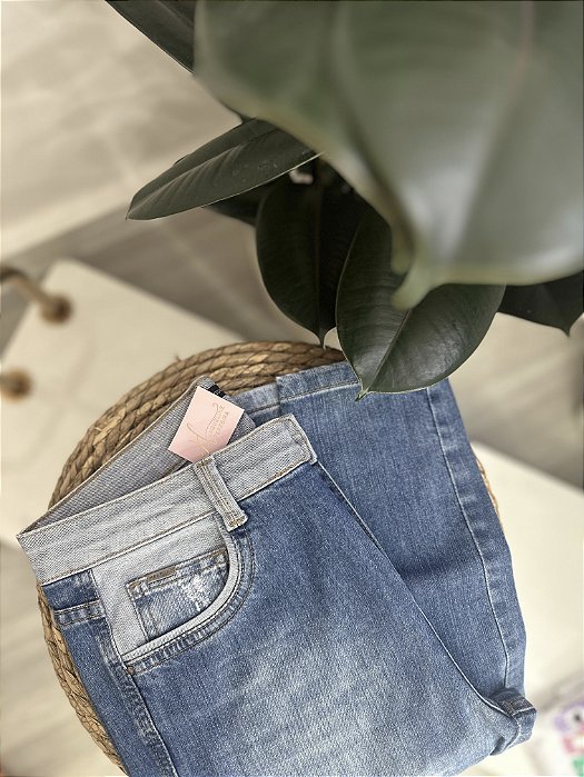 Calca jeans marfino