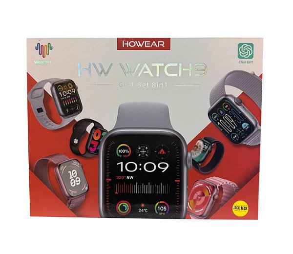 Hw Watch 9 Howear + 7 Pulseiras