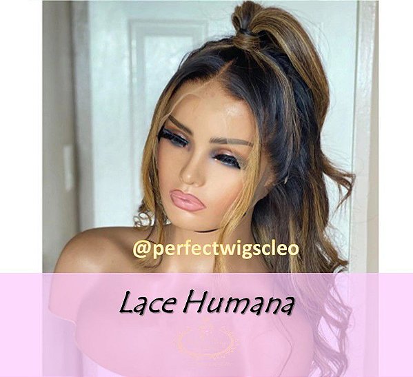 LACE HUMANA MORENA ILUMINADA 65CM