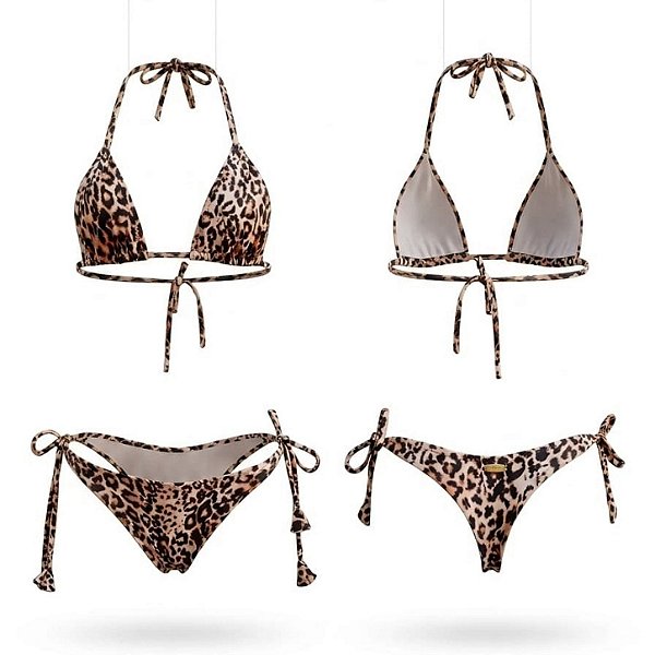 Biquíni animal print